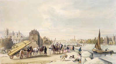 لامبث ووستمنستر من ميلبانك بواسطة وليام باروت